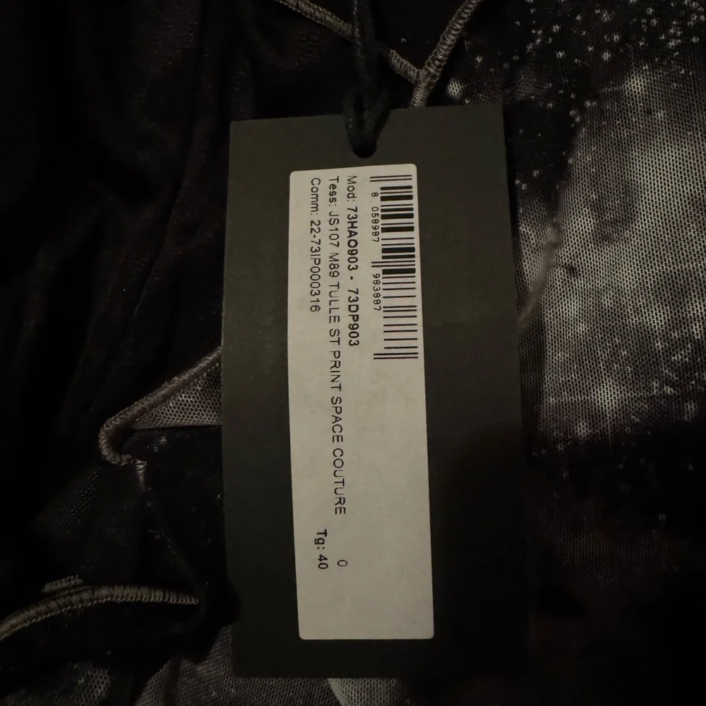 Versace Black Space Coture Mini Dress - Picture 5 of 6